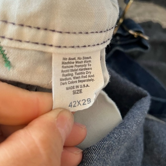 Vintage OshKosh B’Gosh Union Made Men's Overalls W6293 - Picture 4 of 7